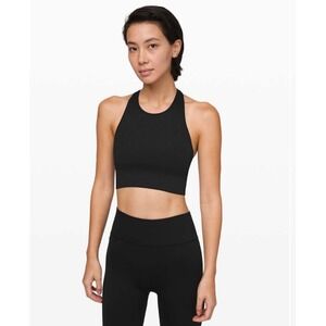 Lululemon Ebb to Train Bra
Black Racerback Workout Yoga Size 6